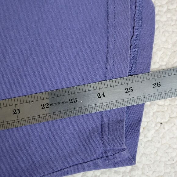 Disney World 50th Anniversary Sz Md Spirit Jersey Sweatshirt Purple Puff Print - Picture 7 of 10